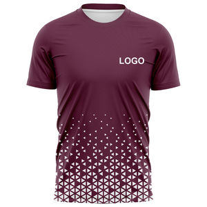 Camisetas de Fútbol Profesionales, Camisetas Deportivas, Tejido Ajustado, Impresión Digital, Cuello en V, Transpirable, 100% Poliéster - Product Image 3