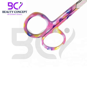 Instruments de beauté pour le soin des ongles avec logo personnalisé Ciseaux incurvés en acier inoxydable pour le salon-Manucure Pédicure avec pointe pointue - Product Image 5