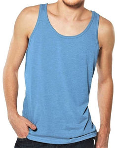 Camisetas sin Mangas Casuales para Hombre de Alta Calidad OEM, Transpirables, de Secado Rápido, con Opciones de Logotipo, Talla y Color Personalizados, Método de Tejido de Punto - Product Image 4