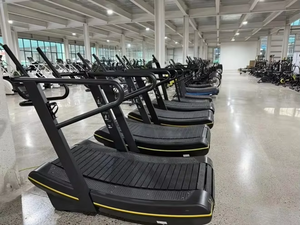 Tapis roulant incurvé <span class=keywords><strong>auto</strong></span>-alimenté BM avec suivi LED, protection articulaire antichoc, matériel d'entraînement HIIT pour salle de sport commerciale BM - Product Image 5
