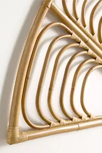 Tête de lit en rotin bohème, faite à la main, en rotin naturel, tête de lit flottante pour chambre à coucher et décoration intérieure, prix avantageux en provenance du Vietnam - Product Image 4