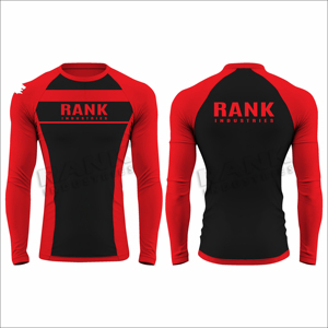 Rashguard pour hommes, haute élasticité, rashguard pour hommes, couleur personnalisée, haut de surf, vente en gros de rashguard pour hommes - Product Image 3