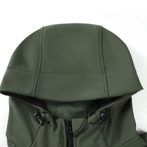 เสื้อแจ็คเก็ตบอมเบอร์ผ้าฟลีซสำหรับผู้ชายเสื้อโค้ทลำลองโลโก้ด้านหน้าสำหรับฤดูใบไม้ผลิฤดูใบไม้ร่วง - Product Image 6