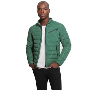 Chaqueta de Invierno para Hombre, Estilo Bomber, con Cuello Alto, Acolchada, Informal, Cálida, Resistente al Viento, con Capucha - Product Image 5