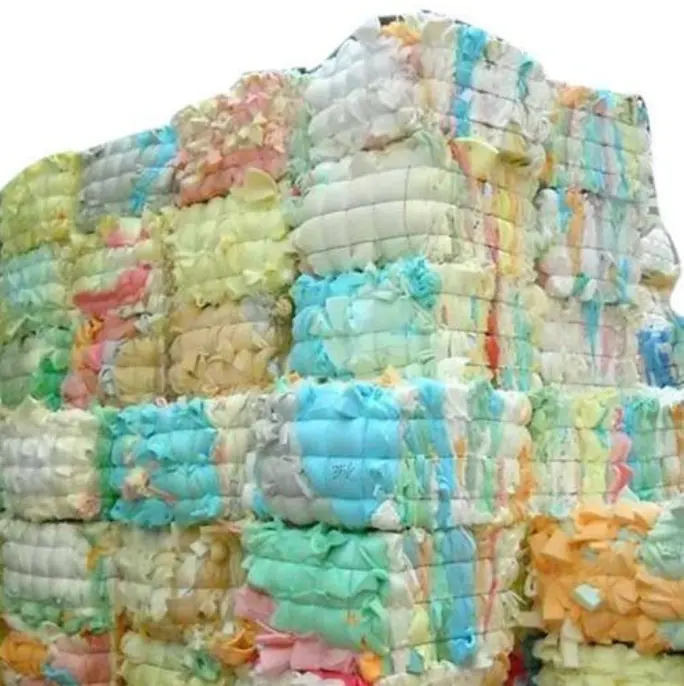 Hot sale a grade factory used pu foam scrap 100% clean and dry polyurethane scrap