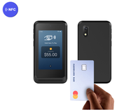 Smartphone Android de 4 pouces certifié GMS avec station de charge paiement sans contact pour payer un téléphone mobile Android nfc pour un don