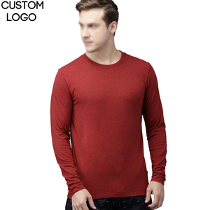 เสื้อยืดโอเวอร์ไซส์แขนยาวคอกลมลำลองสำหรับผู้ชาย ผ้าแคนวาส 100% คุณภาพสูง พิมพ์ลายตามสั่ง พิมพ์ดิจิทัล ระบายอากาศได้ดี - Product Image 6