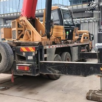 SANY STC250 Truck Crane 25 Ton Mobile Lifting Crane Mesin Weichai Baru SANY Construction Truck Mounted Crane Hoist Machinery
