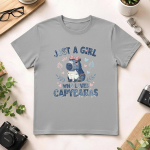 T-Shirt Unisex 210GSM 100% Cotone Casual Modello Rose con Stampa Personalizzata Serigrafica e DTG Abbigliamento Casual - Product Image 1