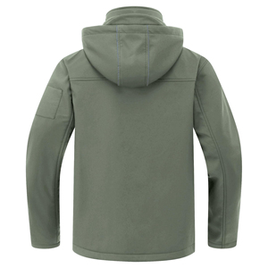 Chaquetas Softshell Personalizadas para Hombre, Doble Capa, Microelásticas, 100% Poliéster, Impermeables, con Logotipo Bordado, Cortavientos - Product Image 6