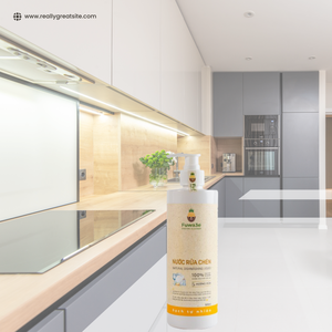 Détergent naturel éco-enzyme de liquide vaisselle parfumé ananas de haute qualité certifié ISO HACCP pour usage domestique dans la cuisine - Product Image 1