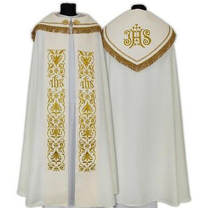 Robes de prêtre brodées à la main avec du fil d'or |   Robes d'église Uniformes |   Titulaire d'un diplôme universitaire - Product Image 6