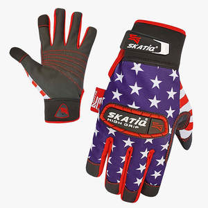 Guantes de Seguridad Mecánicos Unisex Skatiq SG-1621 de Alta Calidad, Piel de Cabra, Forro de Nailon, Impermeables, Transpirables, Antideslizantes, TPR - Product Image 1