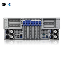 TTY TU858 4U 쿼드 프로세서 랙 서버 4소켓 인텔 제온 CPU 데이터베이스 ERP 고성능 컴퓨팅 가상화 노드