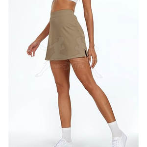 Jupe de tennis du fabricant pakistanais avec short Jupe de tennis au meilleur prix avec short Jupe de tennis à quantité minimale de commande basse avec short - Product Image 4