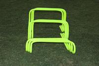 Haies d'agilité écologiques, durables et légères en PVC/plastique (6/9/12 pouces) pour l'entraînement de vitesse au football, au soccer, au basketball et au volleyball