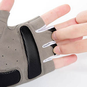Gants de cyclisme professionnels unisexes à demi-doigts, respirants, équipement de sport, logo personnalisé - Vente en gros Khirad Sports KS-CG-106 - Product Image 5