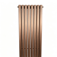 Radiateur hydronique en acier thermolaqué, système CVC économe en énergie pour hôpitaux et écoles
