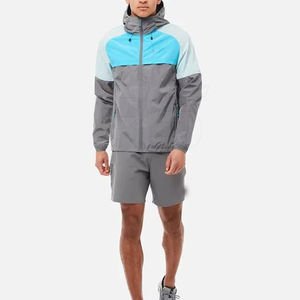 ชุดสั้นกันลมสำหรับผู้ชายน้ำหนักเบาชุดสั้นเสื้อกันลมใส่สบายชุดสั้นเสื้อกันลมสำหรับผู้ชาย - Product Image 4