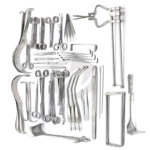 Juego integral de laparotomía de 197 piezas para cirugía abdominal mayor Instrumentos médicos Quirúrgico de acero inoxidable de grado premium - Product Image 3