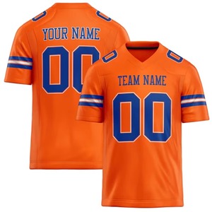 Uniforme de Fútbol Americano Personalizado para Niños y Niñas, 200GSM, Poliéster, para Entrenamiento y Partidos, Ropa Deportiva de Equipo - Product Image 3