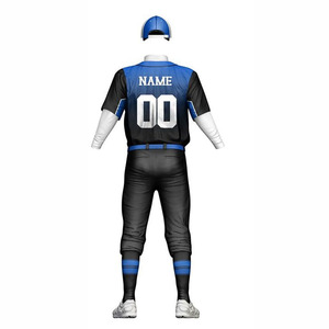 ชุดกีฬาเบสบอลสีตามสั่ง ผลิตตามแบบที่ต้องการ เนื้อผ้าโพลีเอสเตอร์ 100% น้ำหนักเบา ทนทาน ระบายอากาศได้ดี แห้งเร็ว สำหรับผู้ใหญ่ 男女兼用 - Product Image 2