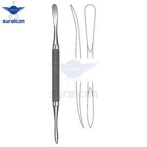 Dingman Outils Médicaux Professionnels Surgicon 18cm Acier Inoxydable Manuel Périoste Ascenseur Double Extrémité Instruments Dentaires MOL - Product Image 2
