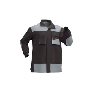 ชุดเครื่องแบบทำงานผ้าฝ้ายแท้แขนยาวแบบปรับแต่งได้สำหรับฤดูร้อนมีคุณสมบัติสะท้อนแสงมีบริการ OEM - Product Image 2