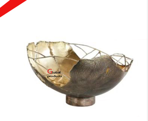 Cuenco de condimentos con acabado de plata de metal con acabado de plata de calidad estándar para restaurante y bar de hotel - Product Image 5