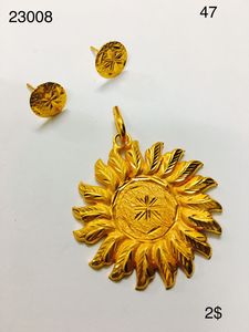 Dernières boucles d'oreilles pendantes en or 18 carats à la mode en alliage de rhodium pour filles femmes mariages fêtes fiançailles cadeau - Product Image 4