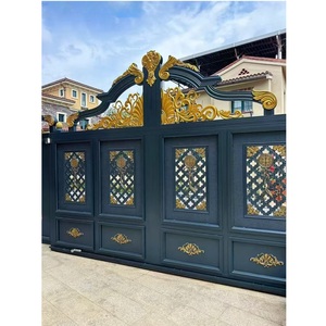 Porte de cour moderne et durable avec un design moderne pour les immeubles de bureaux et les villas Installation facile pour une utilisation en extérieur - Product Image 2