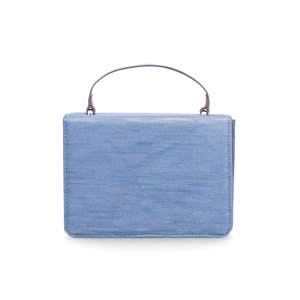 กระเป๋าช้อปปิ้งสะพายไหล่ P55597ลำลองสีฟ้า - Product Image 1