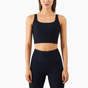 2025 ensemble de yoga pour femmes personnalisé vêtements d'entraînement de gymnastique confortables avec motif solide prix bon marché et Service OEM - Product Image 4