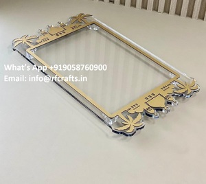 Custom Food & Dessert Display Stand Clear Acrylic Rectangular <b>Cracker</b> Holder Tray - Product Image 5