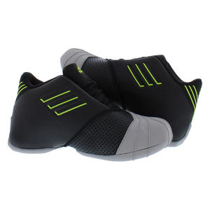 Chaussures Adidas Tmac pour garçons Couleur : Noir/Gris/Lime 100% authentiques - Product Image 4
