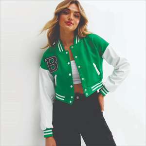 เสื้อแจ็กเก็ตสตรีทผ้าแคนวาสขนแกะระบายอากาศได้ดีมีกระดุมเย็บต่อกัน - Product Image 1