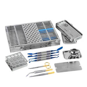 เครื่องมือผ่าตัดทางทันตกรรม MEDZORA SURGICAL สแตนเลสสตีล รุ่นขายดีที่สุด ได้รับการรับรองมาตรฐาน CE ระดับ Class I MS-1454 รับประกัน 1 ปี สีเงิน - Product Image 1