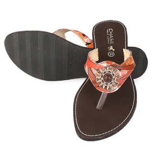 รองเท้าแตะผู้หญิงเชส วาเลว์(KL-031)-สีน้ำตาล ไซส์ 6 หนังเทียม - Product Image 5