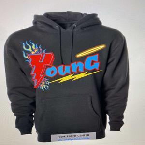 OEM personalizado hombres Sudadera con capucha de gran tamaño negro suave polar Casual Pullover Streetwear para la comodidad diaria - Product Image 4