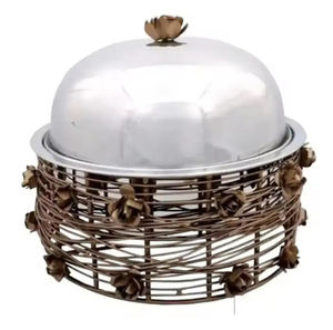 Ensemble de 2 casseroles en forme de dôme, noir/gris, ustensiles de cuisine arabes, casserole décorative, vente en gros, variété unique - Product Image 6