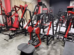 BM Commercial Gym Use Plate Loaded Glute Hip Trainer Fitness Club Strength Training Equipment Standing Abductor <span class=keywords><strong>Machine</strong></span> - Product Image 4