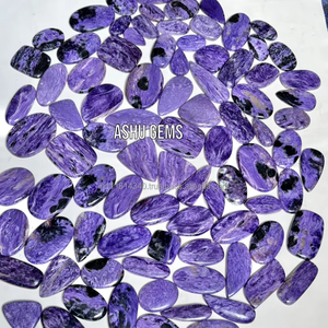พลอย100% ชาร์ไรต์ธรรมชาติทรงหลวมสำหรับทำเครื่องประดับ - Product Image 3