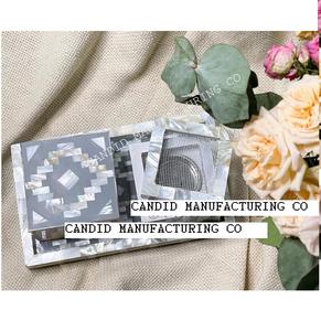 Madkhan Nouveau Design Ensemble Cadeau À Usage Domestique Nacre Mubkhar Plateau avec Incrustation D'os De Bois Boîte Brûleur D'encens Bakhoor Plateau De Service - Product Image 6