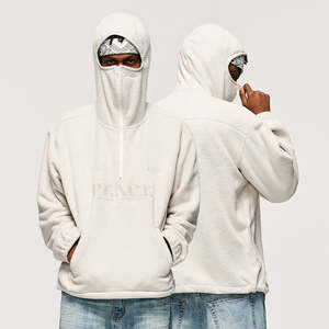<b>Sherpa</b> Hoodies <b>Men</b> Heavyweight Winter <b>Hoodie</b> Warm Fleece Lining Comfortable Daily Use - Product Image 6