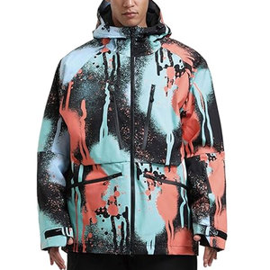 Chaqueta de Esquí Impermeable y Cortavientos para Hombre con Aislamiento Térmico, Perfecta para Snowboard y Deportes de Invierno - Product Image 1