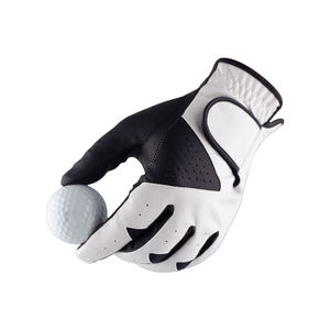 Cabretta หนัง PU แท้สำหรับเล่นกอล์ฟถุงมือกีฬาแบบเย็บระบายอากาศติดโลโก้ได้ตามต้องการ - Product Image 1