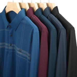 Camiseta Polo de Color sólido de verano para hombre, camisetas de manga corta con cremallera para hombre, ropa de sudor transpirable con solapa, camisetas ligeras de talla grande - Product Image 6