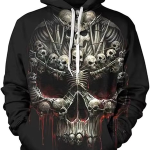 Sudadera con Capucha de Invierno para Hombre, Marca Generic Brands Soul, de Algodón Sólido con Bolsillo, Corte Regular - Product Image 1
