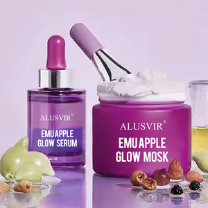 Mascarilla de arcilla para el cuidado de la piel, productos cosméticos de marca privada para el cuidado de la piel, antiedad, australiano, Emu, Apple, Kit de piel brillante - Product Image 1
