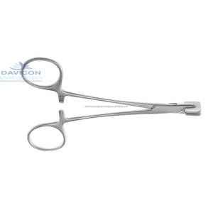 Forceps manuel House Gelfoam avec mâchoire de 6 pouces 1CM X 1CM Instrument chirurgical en acier inoxydable - Product Image 2